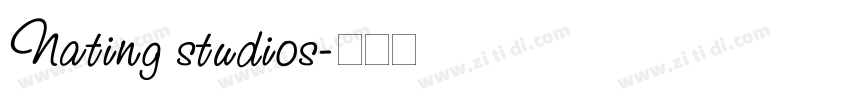 Nating studios字体转换